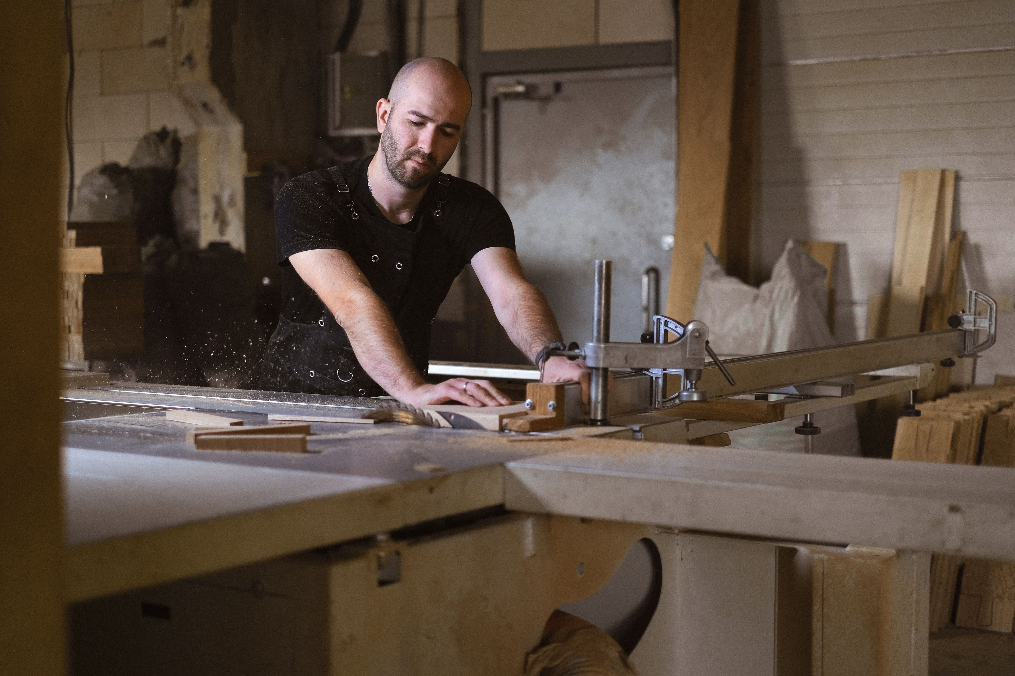 Artisan au travail